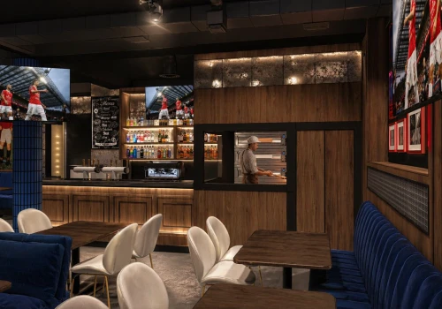 Legendarna restauracja „U Wiślaków” wraca przy Reymonta 22. TS Wisła zapowiada duże zmiany (Wizualizacje)
