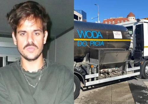 Beczkowóz z darmową wodą na koncercie Taco Hemingwaya