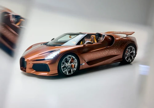 Bugatti W16 Mistral Le Retour du Jeune Prince. Roadster dla jednego klienta