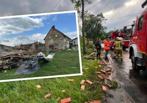 Tornado w Balcarzowicach? „Wąski szlak potwierdza trąbę powietrzną”