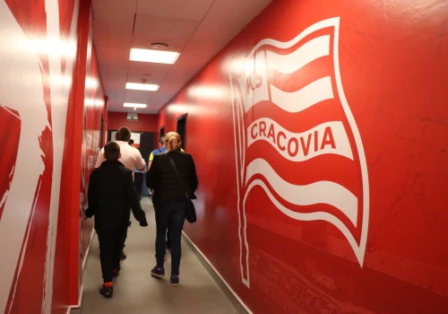 Za kulisami stadionu Cracovii. Tak wyglądało zwiedzanie obiektu