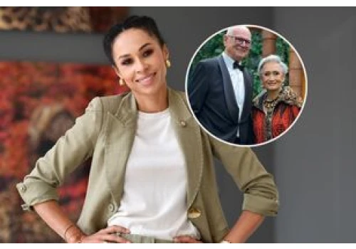 Mama Omeny Mensah na Top Charity 2026. Pojawiła się z partnerem