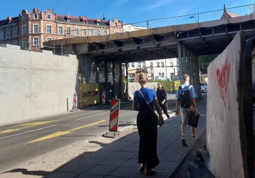 Dzień dobry Katowice. Wiadukt w centrum Katowic został wyburzony