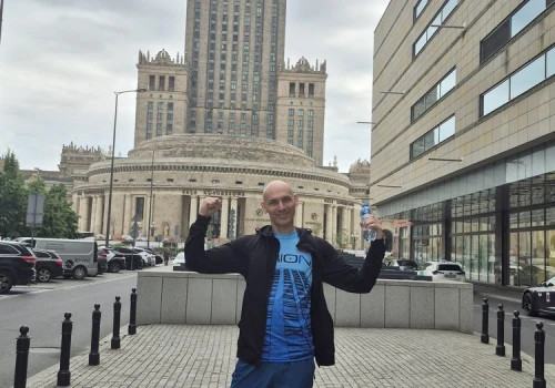 Marek Martyniak wrócił na schody