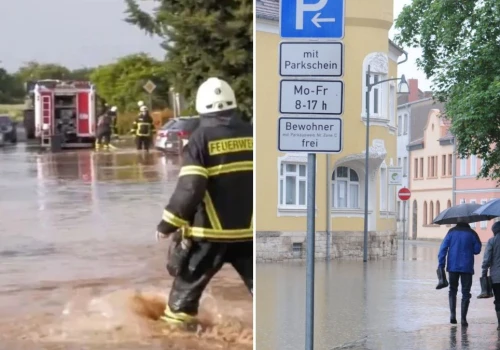 Gwałtowne burze przetaczają się przez Niemcy. Są ofiary śmiertelne, piorun uderzył w kościół