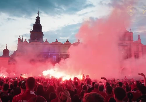To nagranie przejdzie do historii. Są kulisy awansu Wisły Kraków do Ekstraklasy
