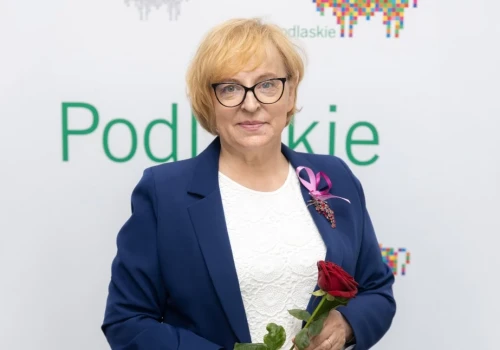 Halina Leszczyńska z Ciechanowca w Podlaskiej Wojewódzkiej Radzie Seniorów