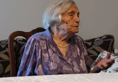 100 lat Marianny Świech z Sierosławia w gminie Moszczenica