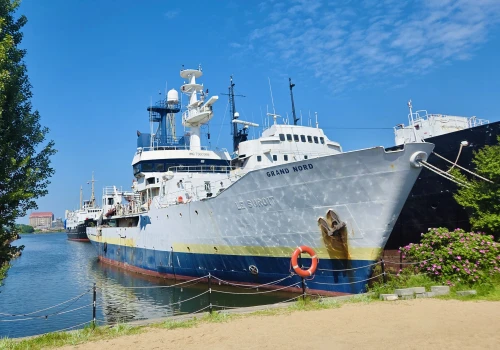 Grand Nord w Gdańsku. Statek, który pomógł odnaleźć Titanica czeka na „drugie życie”