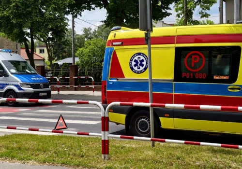 Rowerzystka jechała pod prąd? Potrącenie przy szpitalu