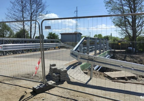 Nowy most dla działkowców w Kołobrzegu
