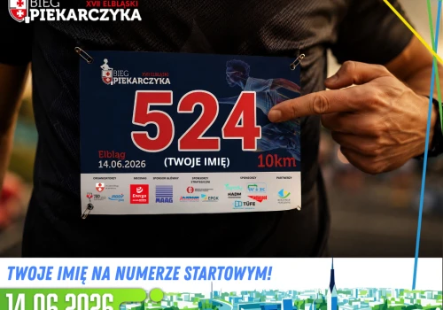 Spersonalizowany numer startowy - zapisz się do 7 czerwca!