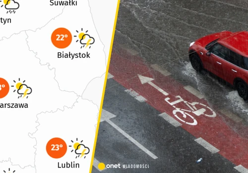 Pogoda nie wszędzie będzie dziś spokojna. Wiemy, gdzie musimy uważać na burze i deszcze