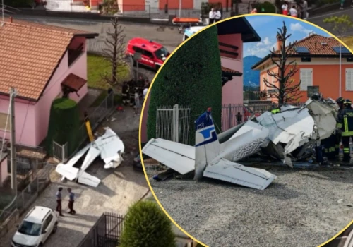 Awionetka runęła z wysokości. Katastrofa lotnicza na włoskiej ziemi