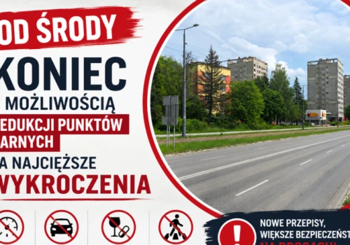 ITS: od środy koniec z możliwością redukcji punktów karnych za najcięższe wykroczenia