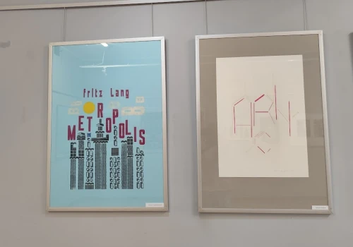 Typografia spotyka architekturę – wystawa plakatów w Muzeum Drukarstwa w Cieszynie | ZDJĘCIA
