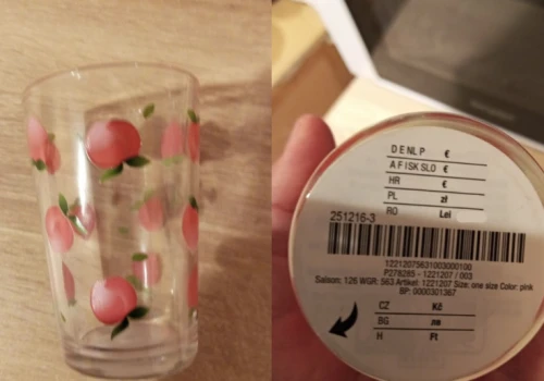 W szklankach wykryto kadm i ołów; GIS wycofuje produkt