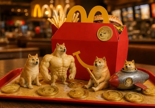 Dogecoin desperacko szuka iskry, która odpali kurs. Na stół wracają McDonald’s i Elon Musk