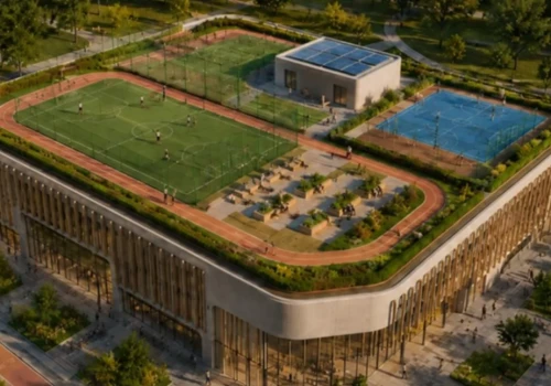 Hala sportowa i schron dla mieszkańców. Uniwersytet Śląski ma plan dla działki przy os. Gwiazdy