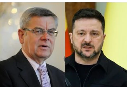 Nałęcz o zachowaniu Zełenskiego. 
