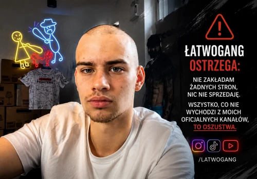 Łatwogang wydał pilny komunikat. „Uważajcie”