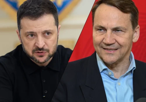 Sikorski wymownie o ruchu Zełenskiego. Wystarczyło jedno zdanie