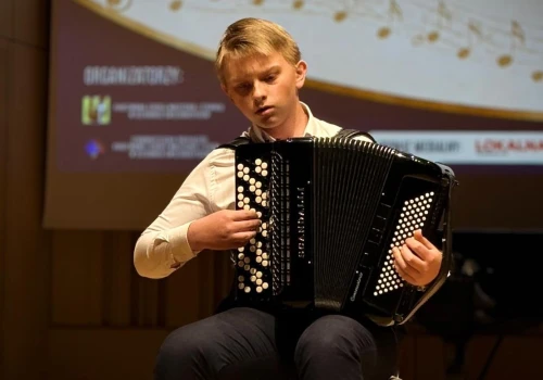 Utalentowany Dawid Sala z kolejnym zwycięstwem w konkursie akordeonowym