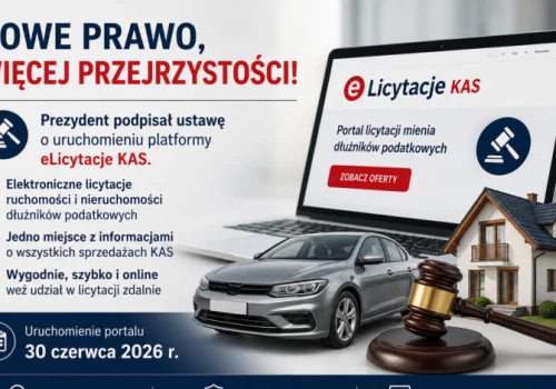 Prezydent podpisał ustawę przewidującą utworzenie ogólnopolskiej platformy licytacyjnej