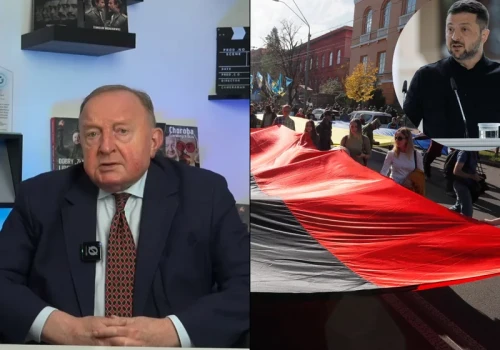 Michalkiewicz: Decyzję Zełenskiego powinniśmy rozpatrywać w tym świetle