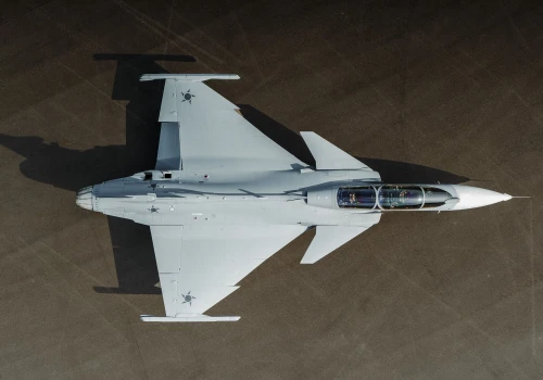 Pierwszy dwumiejscowy Saab JAS 39F Gripen