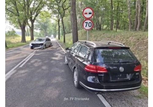 DW 180. Zderzenie trzech aut na trasie Piła - Trzcianka