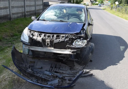 Śmiertelny wypadek w gminie Strzelce Wielkie. Nie żyje 40-letni motorowerzysta