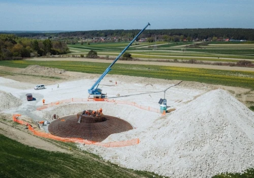 Tak powstaje farma wiatrowa Annopol