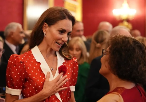 Księżna Kate zachwyciła w sukience w serca. Wyjątkowe wystąpienie u boku króla Karola III
