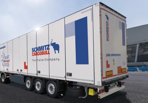 Schmitz S.BO Opensider z otwieranym bokiem – do Skandynawii oraz dla wojska