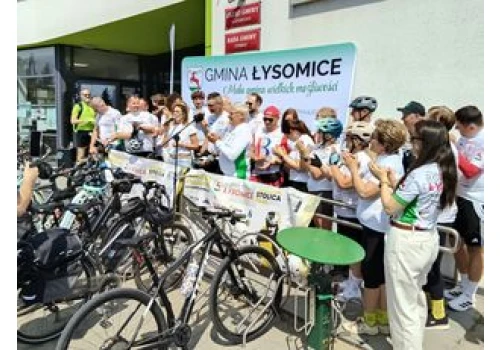 Światowy Dzień Roweru w Łysomicach świętowano na kołach