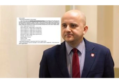 Oświadczenie majątkowe Mateckiego. 