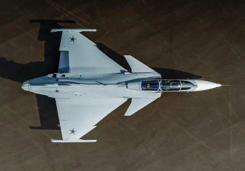 Saab pokazał pierwszego dwumiejscowego Gripena F dla Brazylii