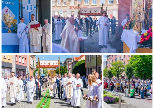 Procesja Bożego Ciała przeszła ulicami parafii WNMP