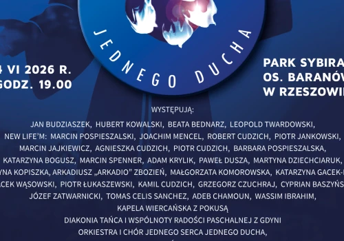 Koncert „Jednego Serca Jednego Ducha” w Rzeszowie. Tysiące wiernych, utrudnienia i ważne informacje dla uczestników