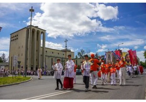 Procesja w parafii pw. Św. Antoniego w Pile