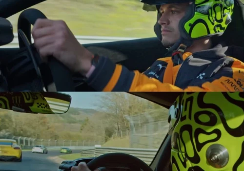 Lando Norris kontra mokry Nordschleife. McLaren 750S miał aż za dużo mocy