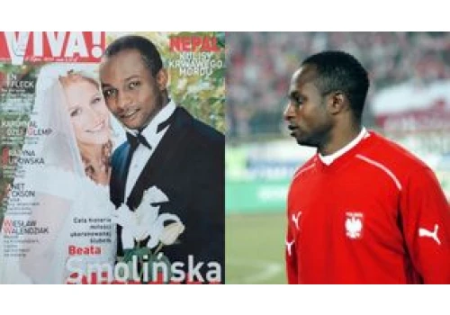 Pamiętacie Emmanuela Olisadebe? U szczytu sławy ożenił się z młodziutką Polką. Po ROZWODZIE wrócił do Nigerii. Tak dziś żyje