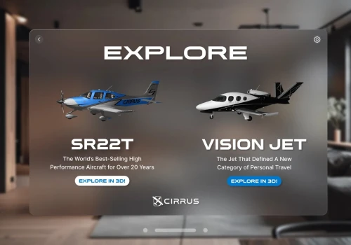„Let’s Go Fly!” – darmowa aplikacja immersive dla Vision Pro od producenta samolotów