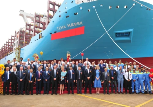 Duński przewoźnik wciela do floty kontenerowiec z napędem na metanol. Oto Tema Maersk