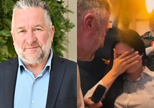 Najpierw świętowanie, potem zaręczyny. Rafał Sonik zaskoczył gości w swoje 60. urodziny