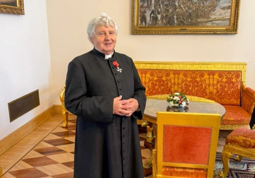Ks. Jerzy Hetmańczyk odznaczony Krzyżem Kawalerskim Orderu Odrodzenia Polski