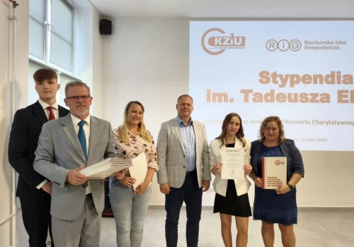 W CKZiU nr 1 Budowlanka-Gastronomik wręczono Stypendia im. Tadeusza Ekierta