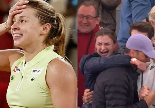 Chwalińska w finale Rolanda Garrosa. Tak na trybunach zareagowali jej rodzice