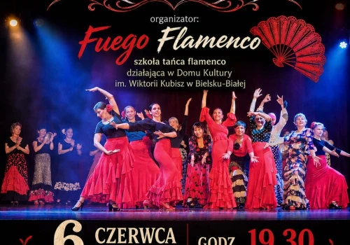 Hiszpańska fiesta flamenco w restauracji Miasto